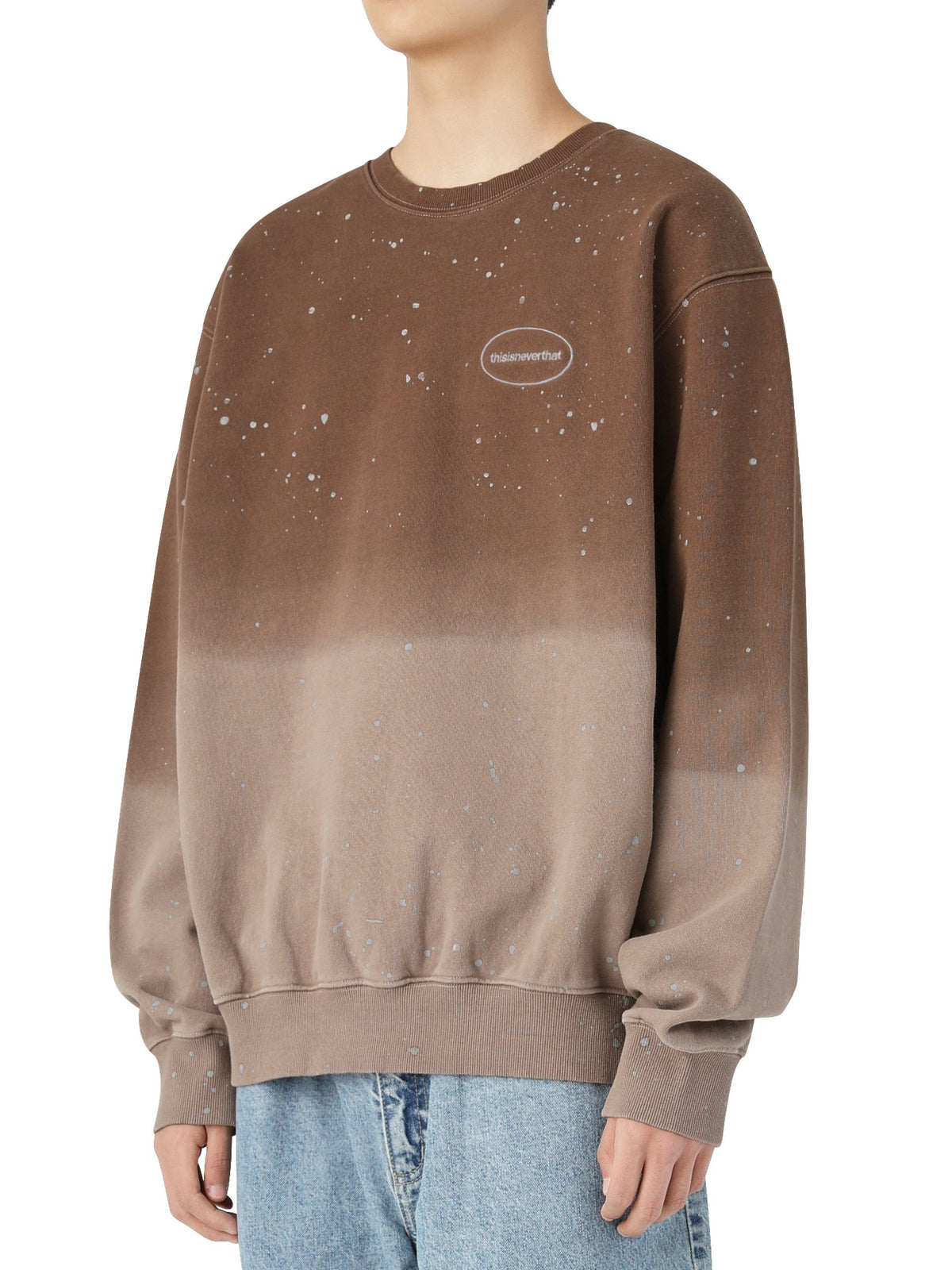 Dip Dyed Crewneck Sweatshirts 