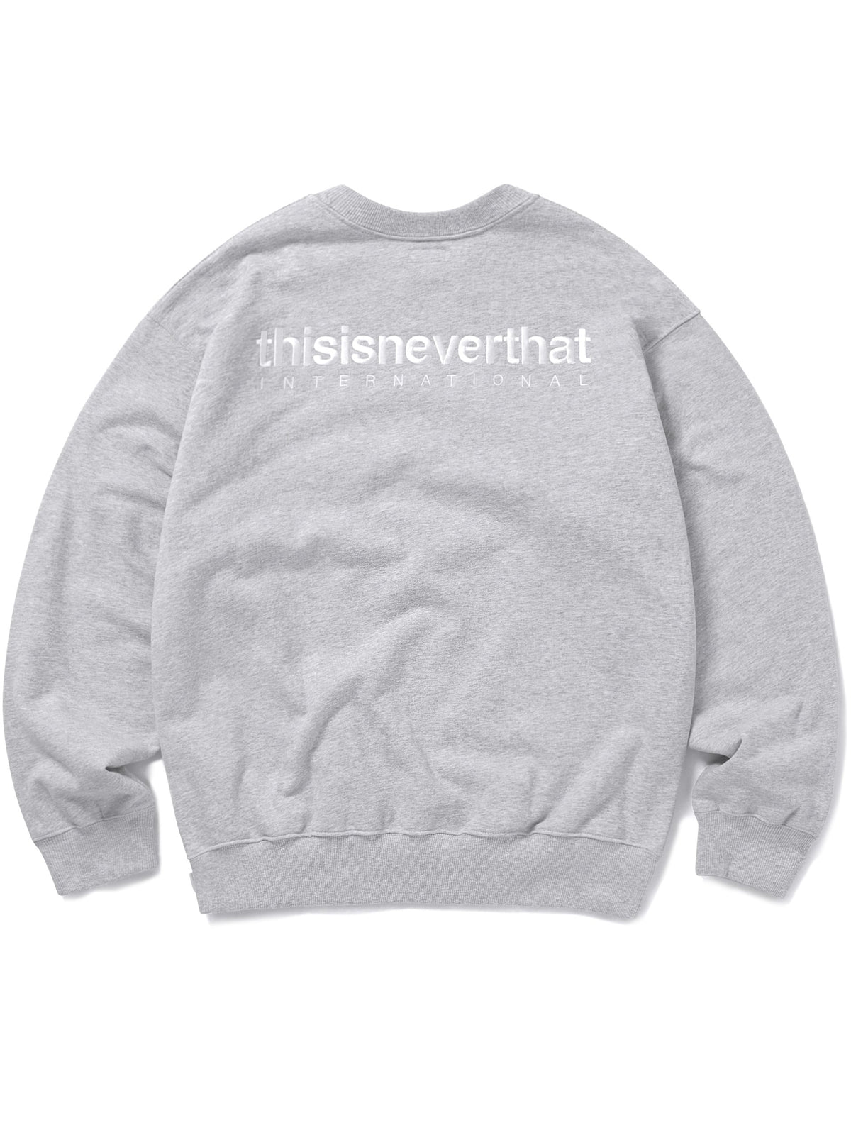 INTL. Logo Crewneck Sweatshirts 