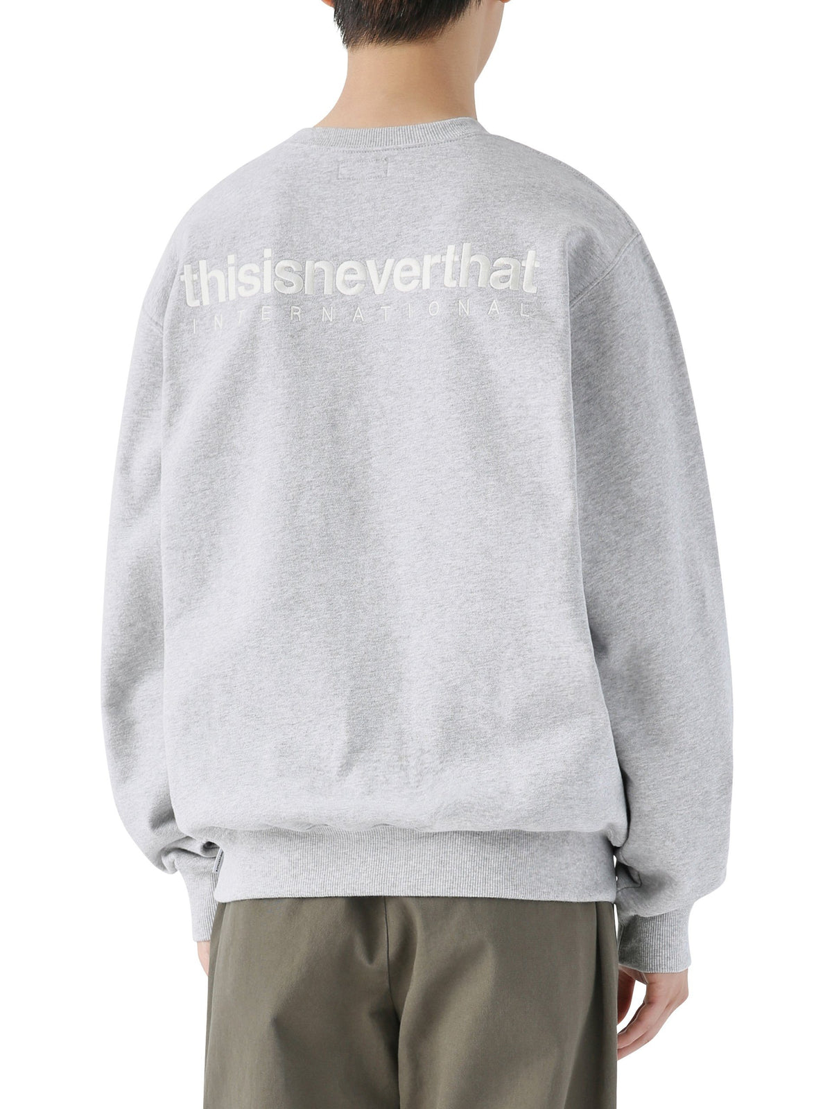 INTL. Logo Crewneck Sweatshirts 