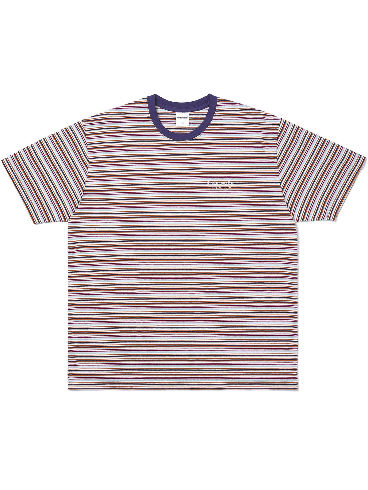 L-Logo Striped Tee T-Shirt 