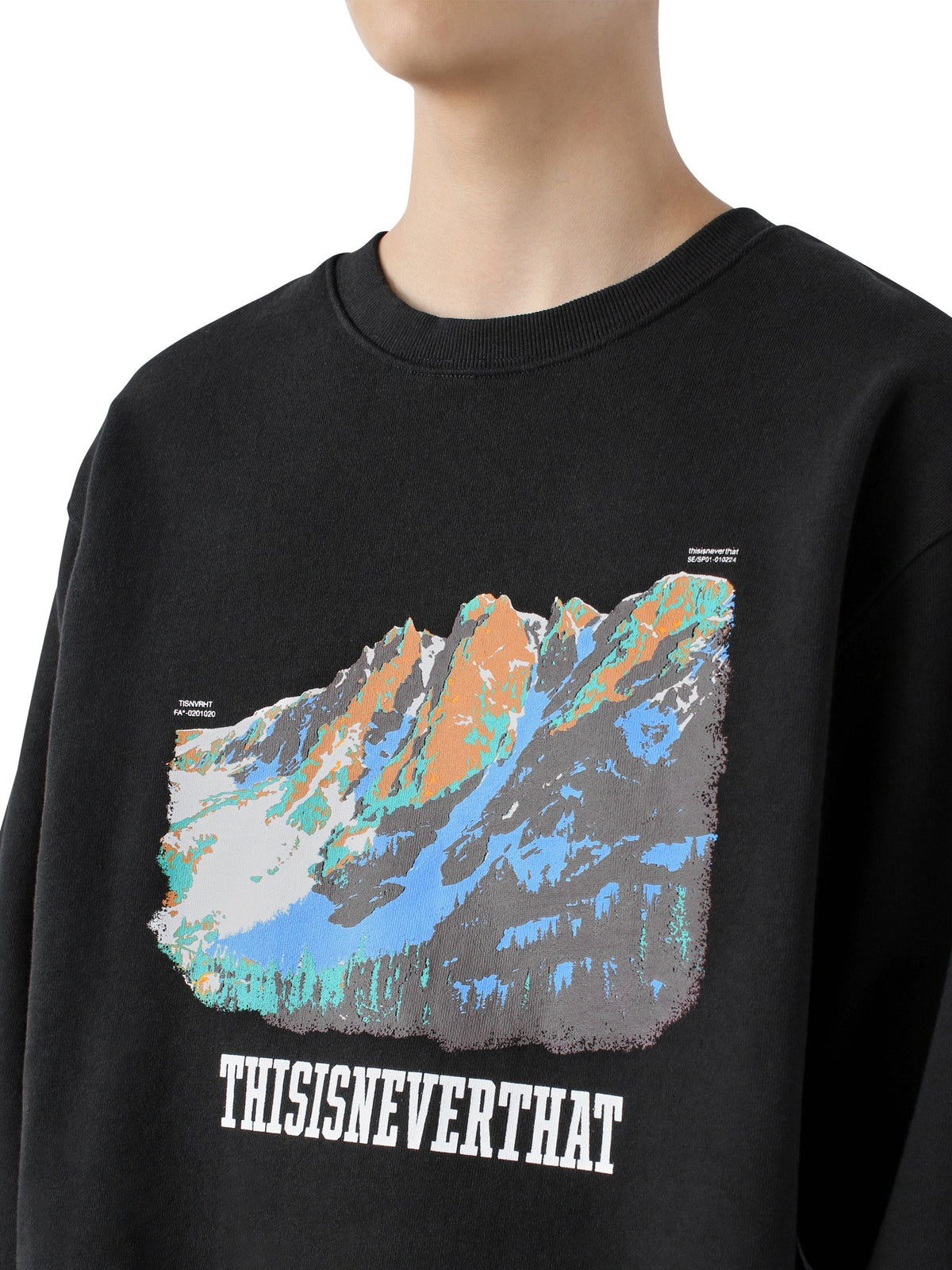 Mountain Crewneck Sweatshirts 