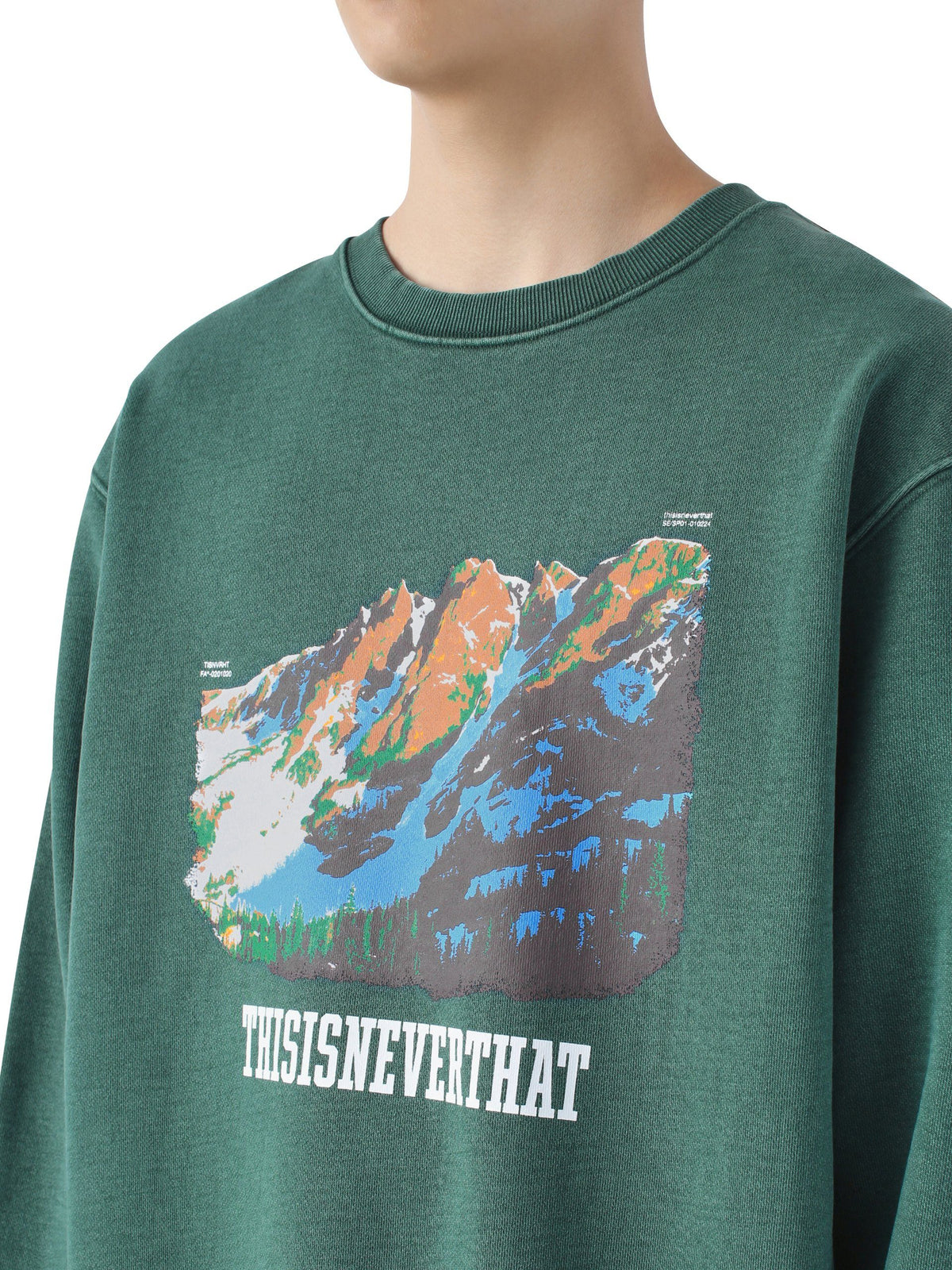 Mountain Crewneck Sweatshirts 