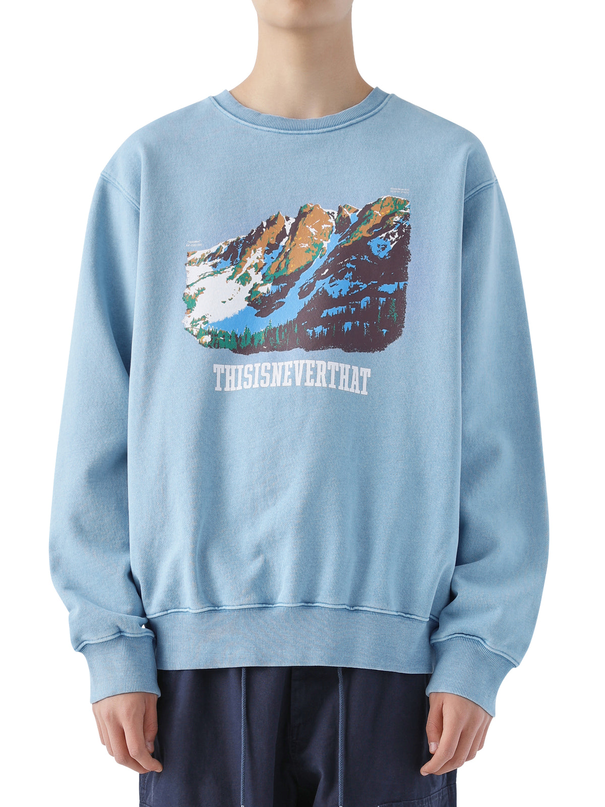 Mountain Crewneck Sweatshirts 