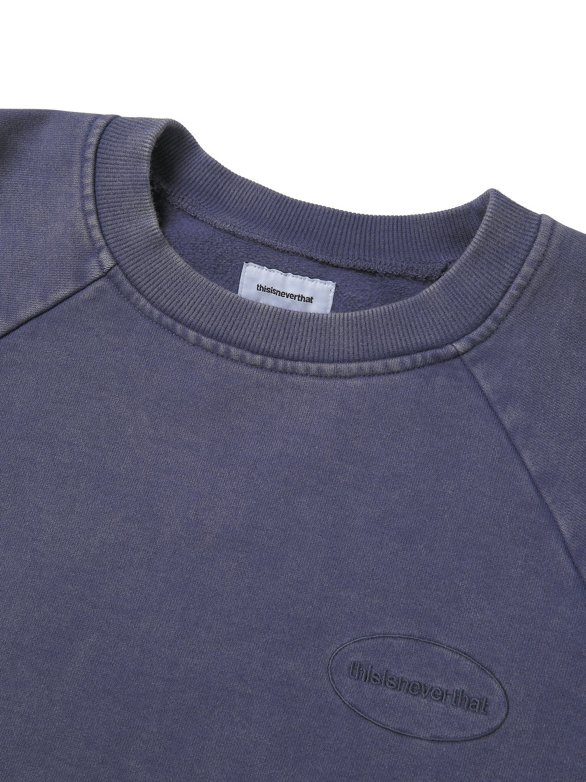 Overdyed Raglan Crewneck Sweatshirts 