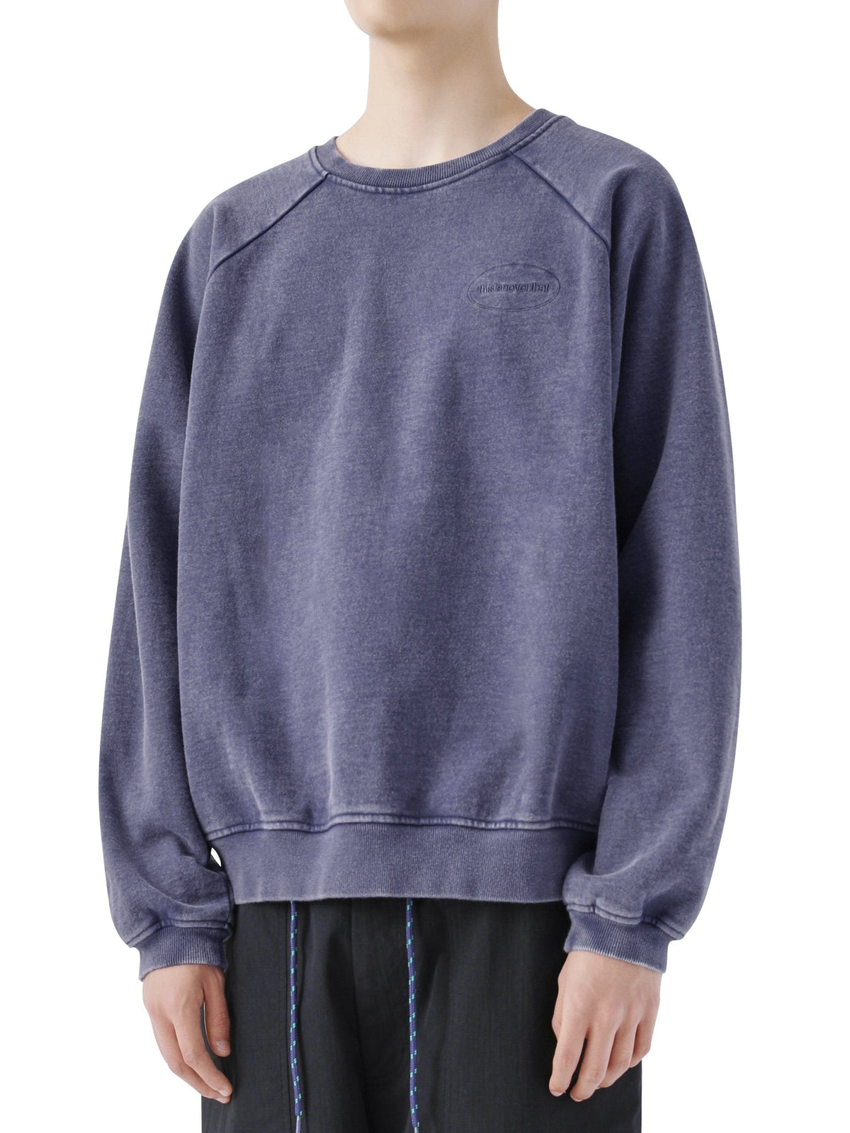 Overdyed Raglan Crewneck Sweatshirts 