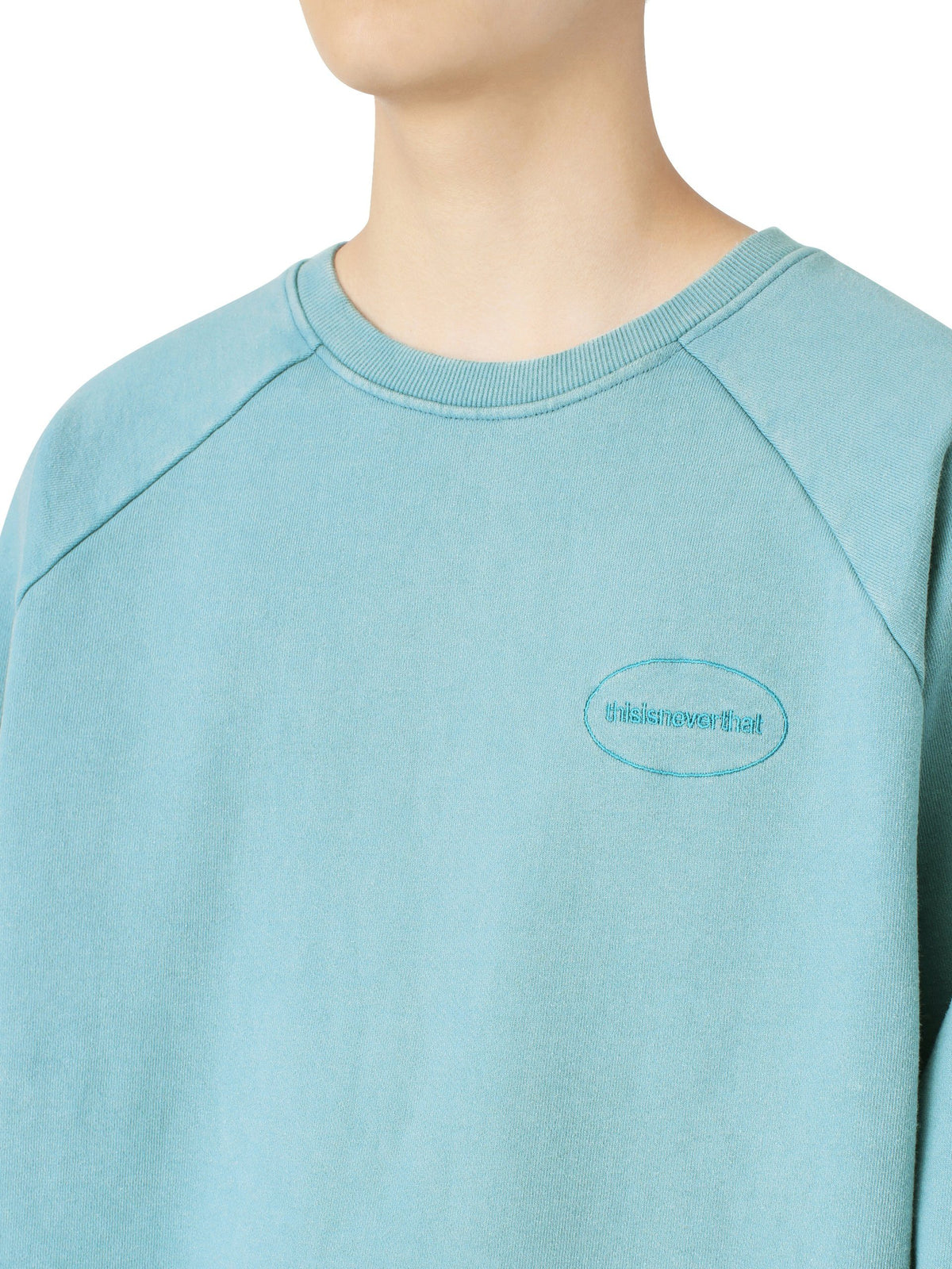 Overdyed Raglan Crewneck Sweatshirts 