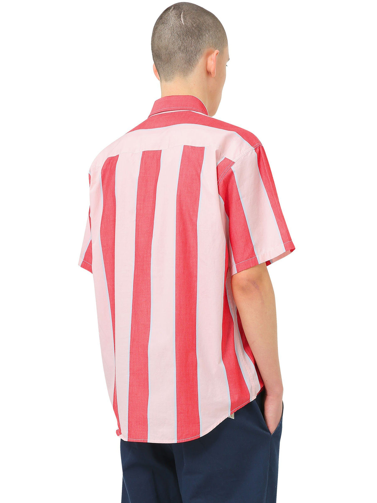 BIG Striped S/S Shirt Shirts 