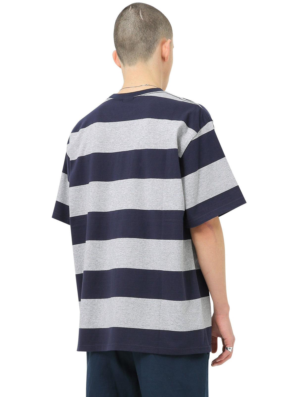 SP-Logo Striped Tee T-Shirt 