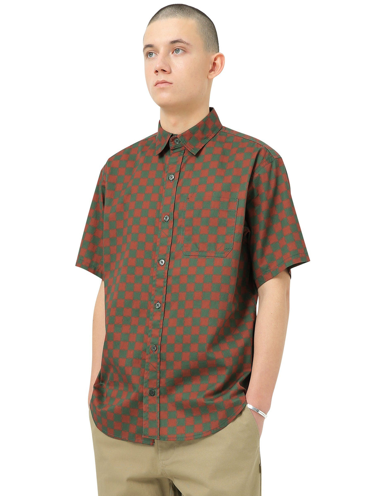 CS Check S/S Shirt Shirts 