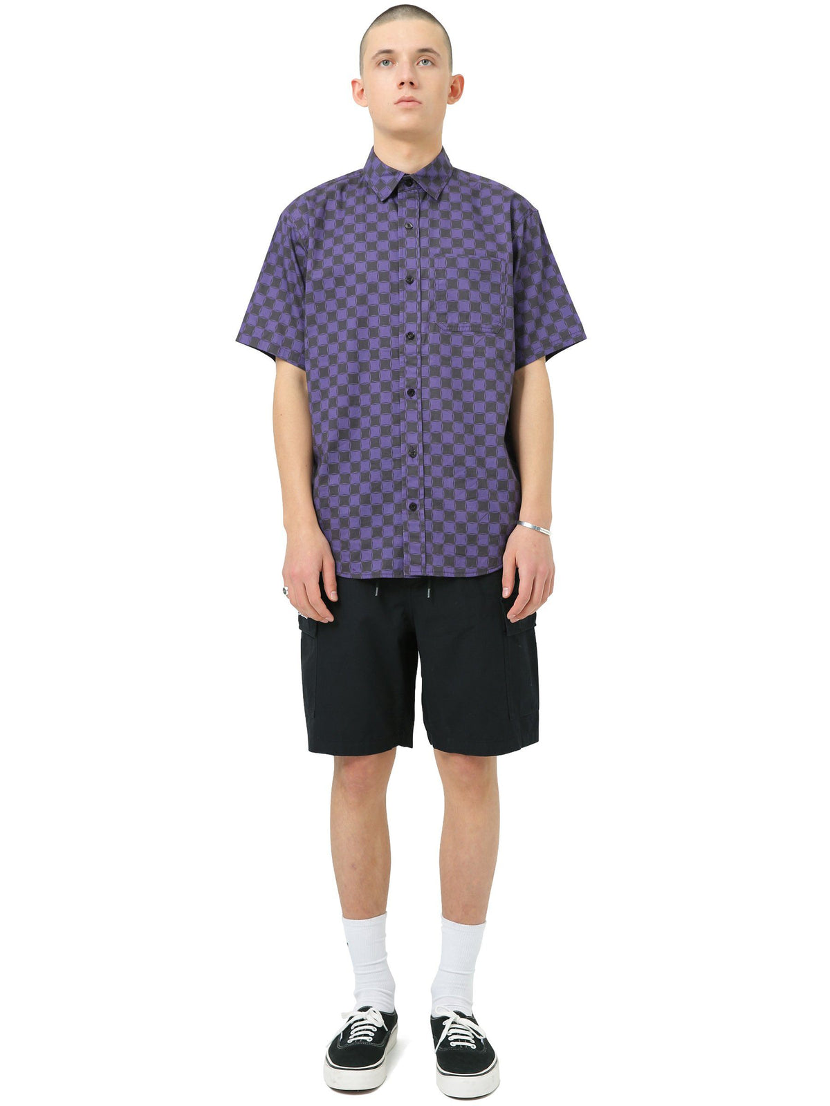 CS Check S/S Shirt Shirts 