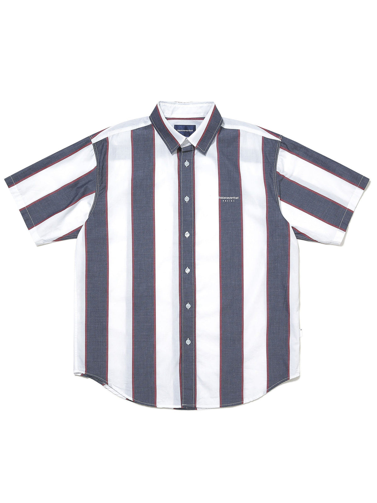 BIG Striped S/S Shirt Shirts 