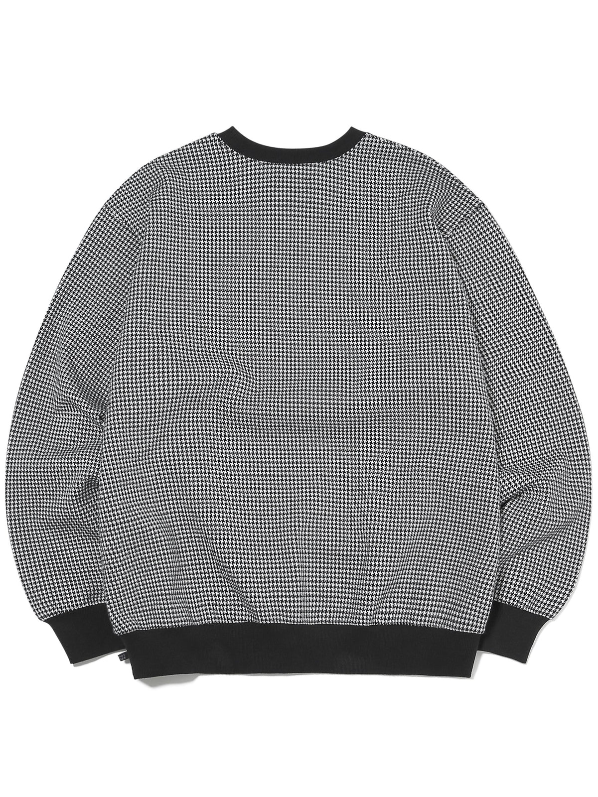 Houndstooth Crewneck Sweatshirts 