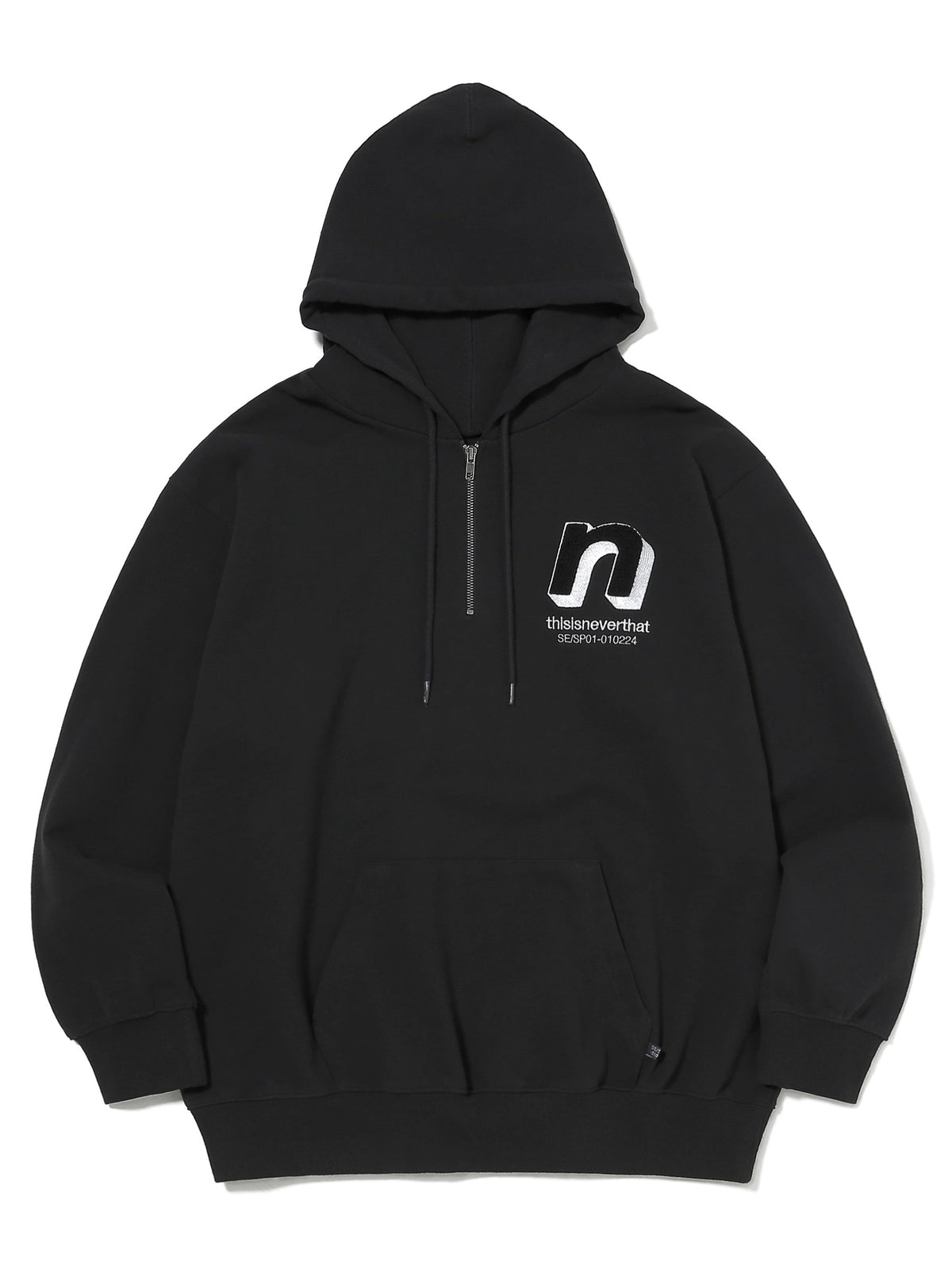 N 1/4Zip Hooded Sweatshirt Sweatshirts