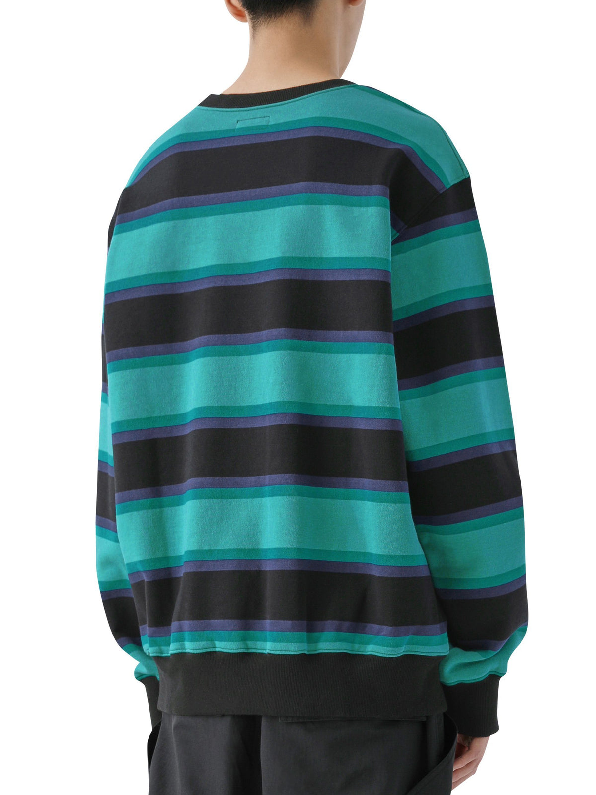 Striped Crewneck Sweatshirts 