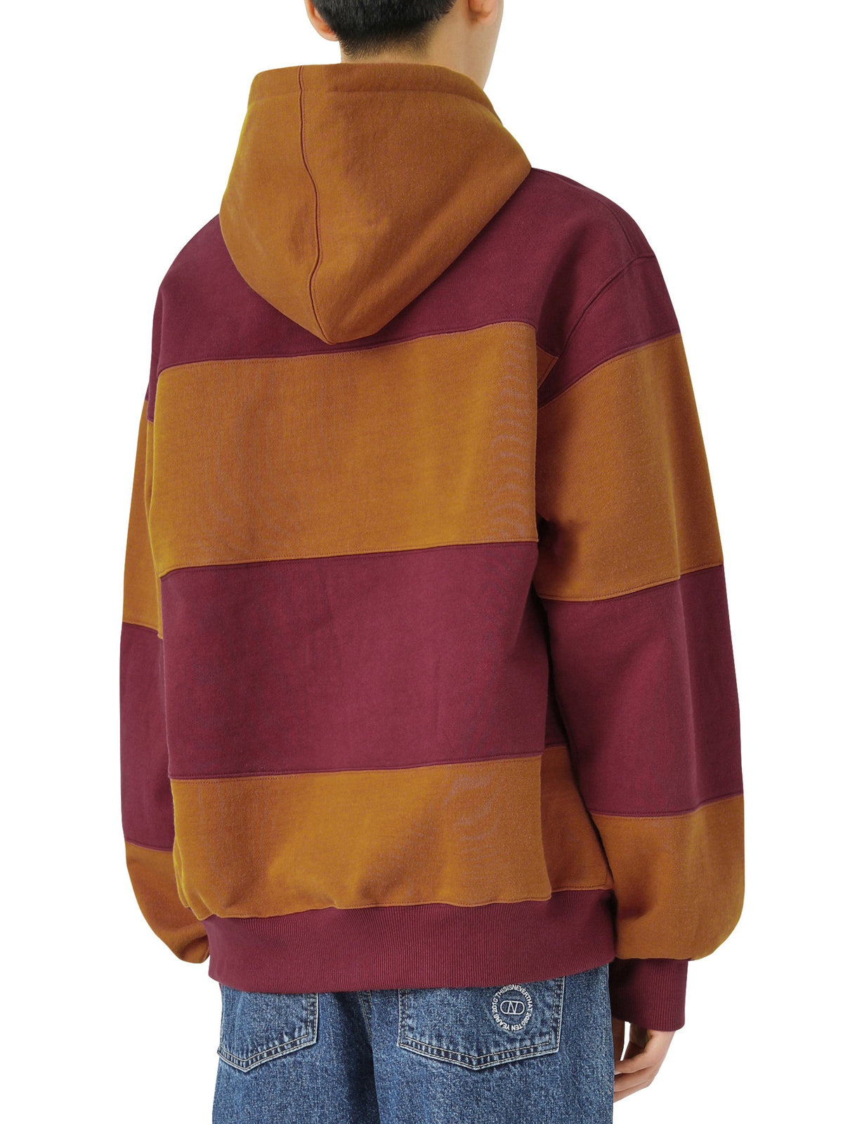 Striped Hooded Sweatshirt Sweatshirts 