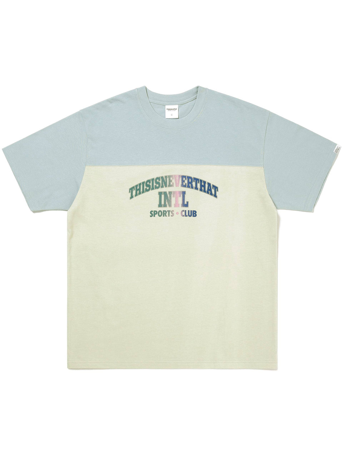 Two Tone Block Tee T-Shirt 